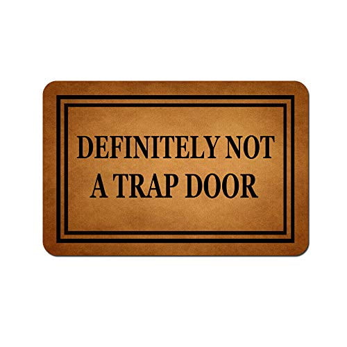 L W MOMOBO Funny Doormat with Rubber Back -Come and Take It Door Mat Bath Mats Spring Doormat Entrance Way Doormat Non Slip Backing Funny Doormat Indoor Outdoor Rug 23.6 X 15.7 